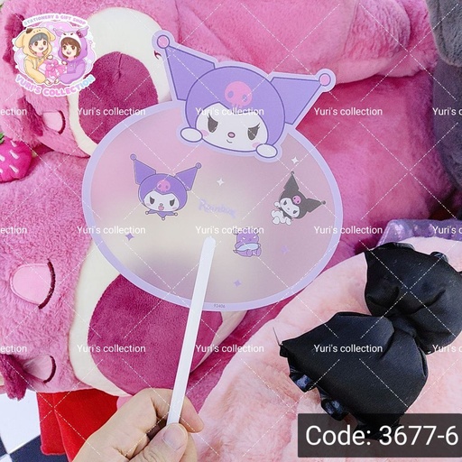 [3677-6] Sanrio Fan/ KM