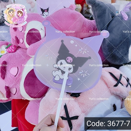 [3677-7] Sanrio Fan/ KM