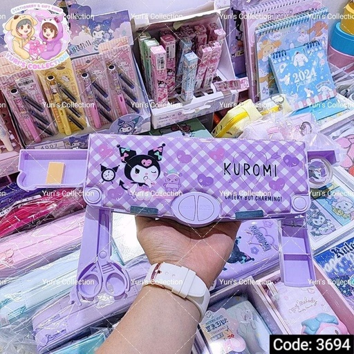 [3694] Kuromi Pencil Case (License)