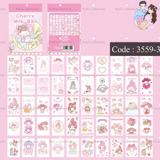 [3559-3] Sanrio Sticker/ MM
