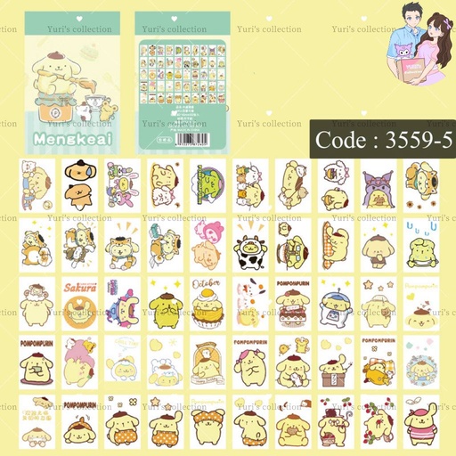[3559-5] Sanrio Sticker/ PP