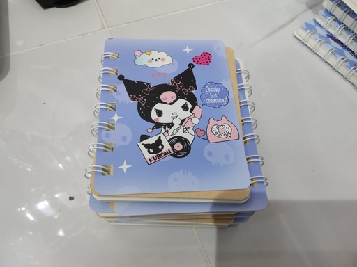 [3561-2] Kuromi Mini Notebook