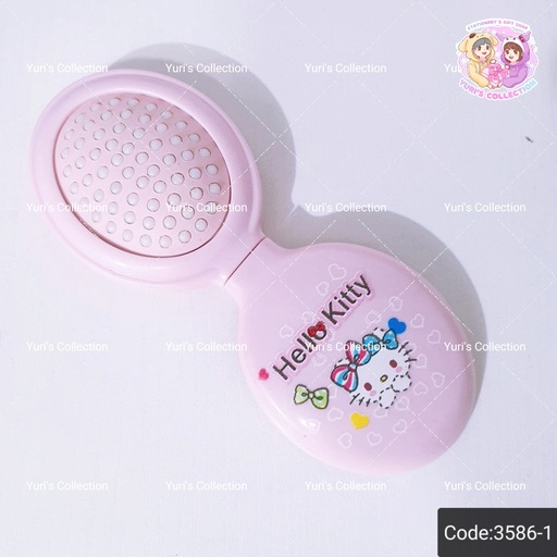[3586-1] Mirror & Comb \ Hello Kitty 
