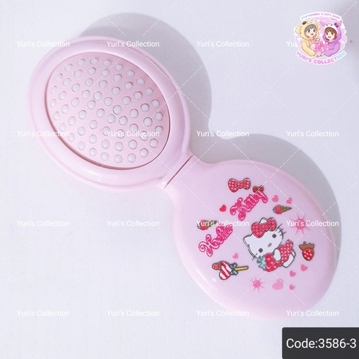 [3586-3] Mirror & Comb \ Hello Kitty 