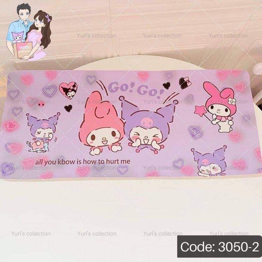 [3050-2] Table Mat \ Kuromi + MyMelody