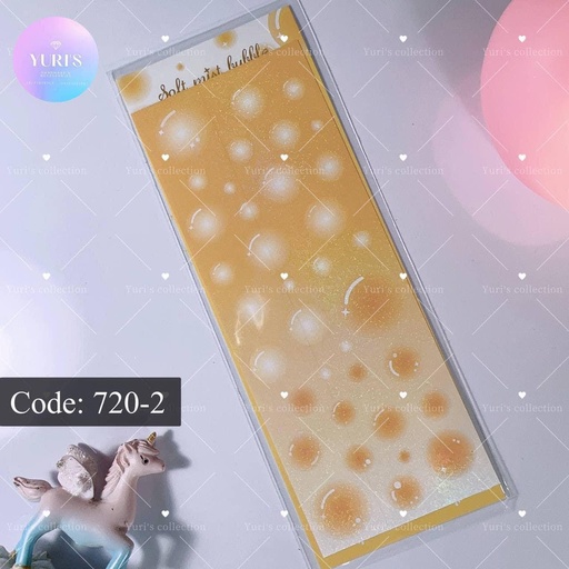 [720-2] Sticker \ Yellow 