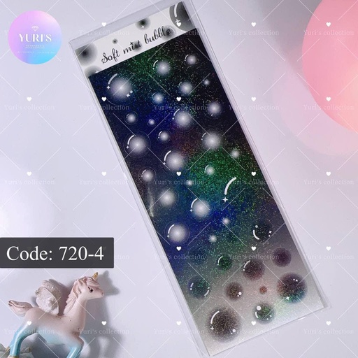 [720-4] Sticker \ Black 