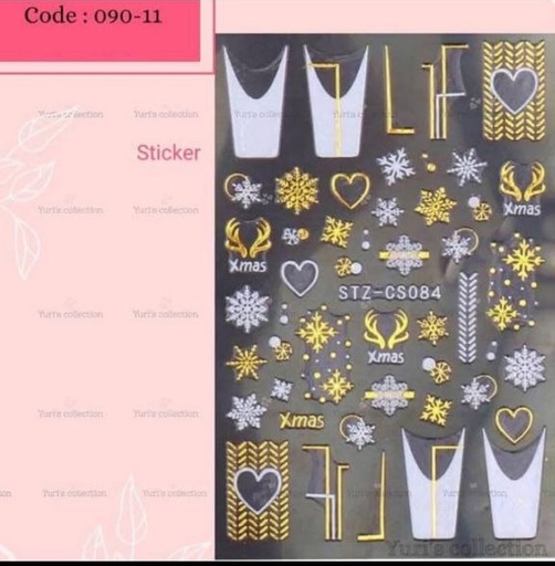 [090-11] Nail sticker