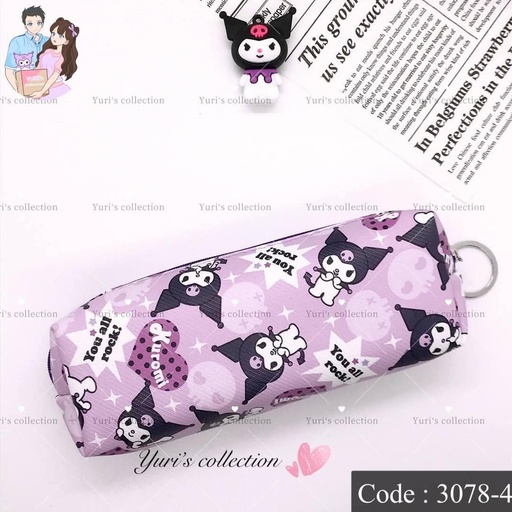 [3078-4] Sanrio Pencil Bag \ Kuromi 