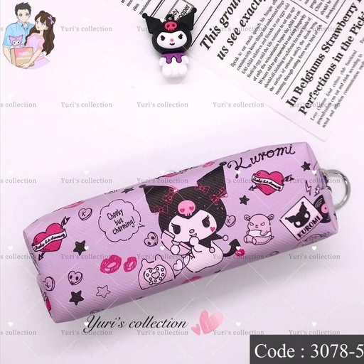 [3078-5] Sanrio Pencil Bag \ Kuromi 