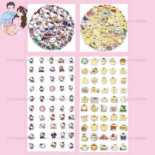 [708-11] Sticker Pack \ HelloKitty *45-50pcs*