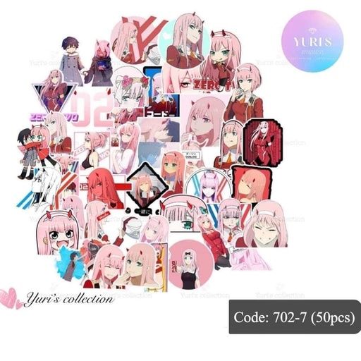 [702-7] Sticker Pack \ 02 Girl *50pcs*