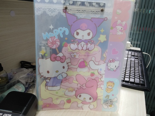 [3755-3] HelloKitty\KM\CM\MM A4 Fille With Clips