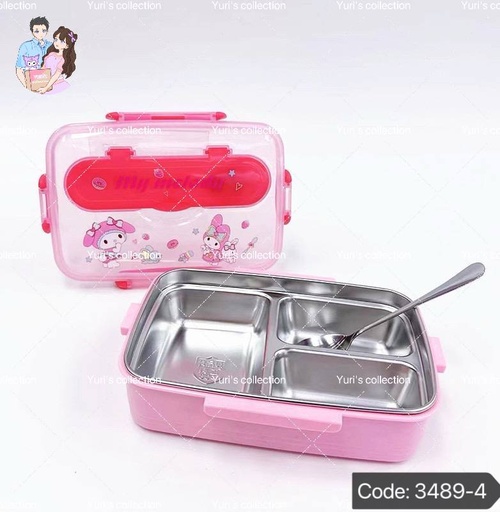 [3796-3] My melody lunch box