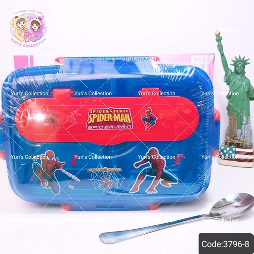 [3796-8]  Lunch Box \ Spider (Steel 3Kant)