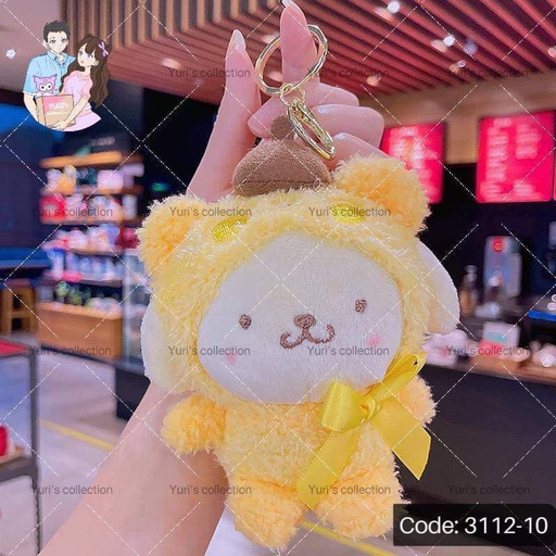 [3112-10] Plush Keychain / Pompompurin 