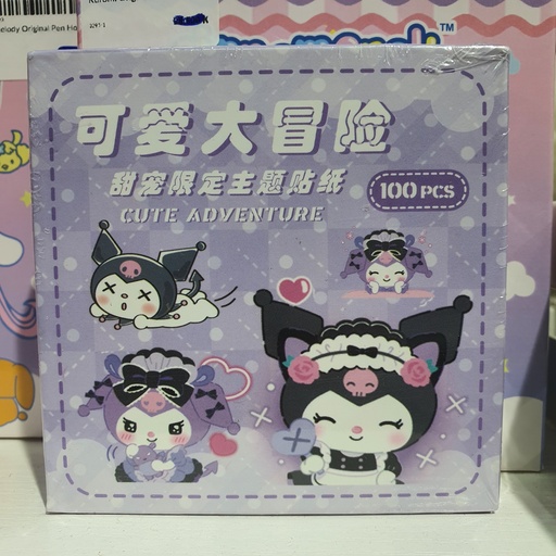 [3059-2] Kuromi Mini Sticker Box (100 pcs)