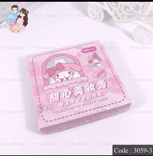 [3059-3] My melodyMini Sticker Box (100 pcs)