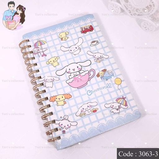 [3063-3] A5 Coil Book \ Cinna 