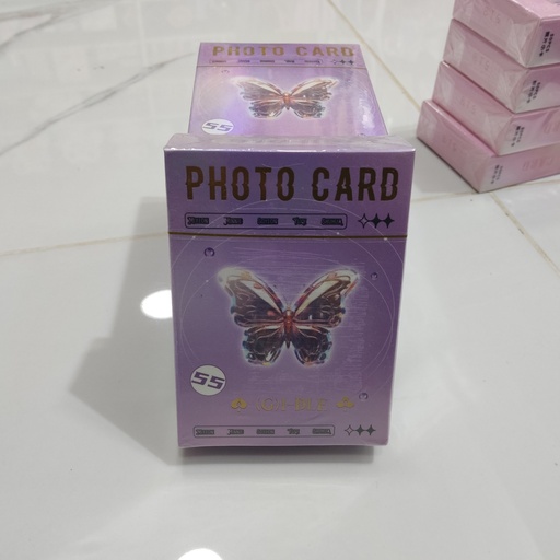 [3841-12] Butterfly Photo Card (55pcs)