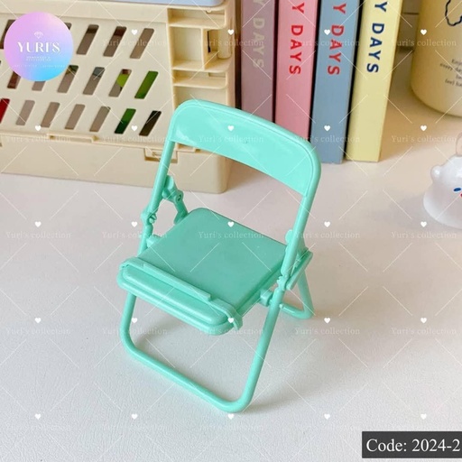 [2024-2] Phone Stand Cute Chair *Green*