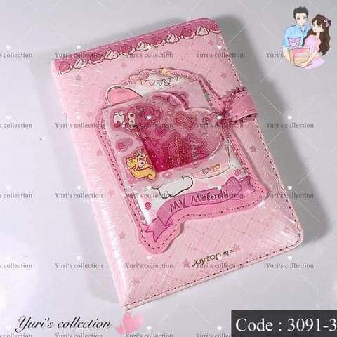 [3091-3] License A6 Notebook Keychain \ MM