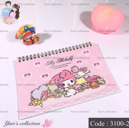 [3100-2] Sanrio Sticker Book \ MyMelody 