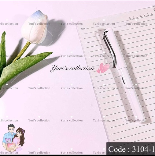 [3104-1] Fountain Pen/ White