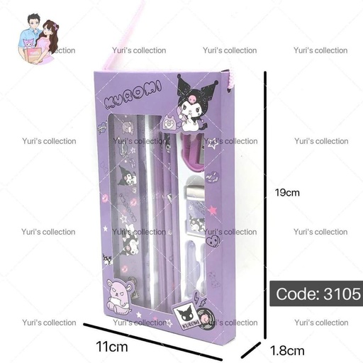 [3105-2] Sanrio Pencil Set/ KM