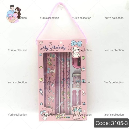 [3105-3] Sanrio Pencil Set/ MM