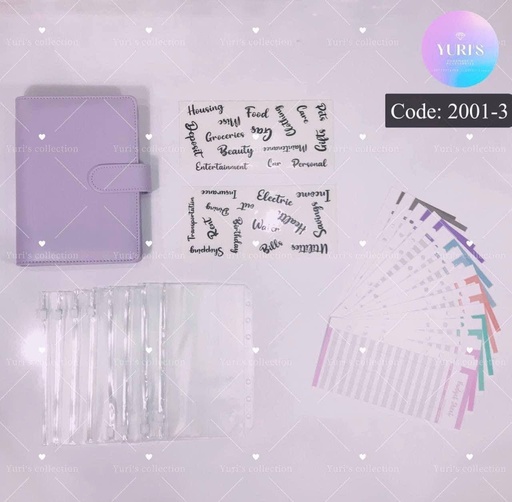 [2001-3] Budget Binder Normal \ Purple 