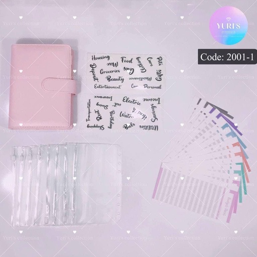 [2001-1] Budget Binder Normal \ Pink 