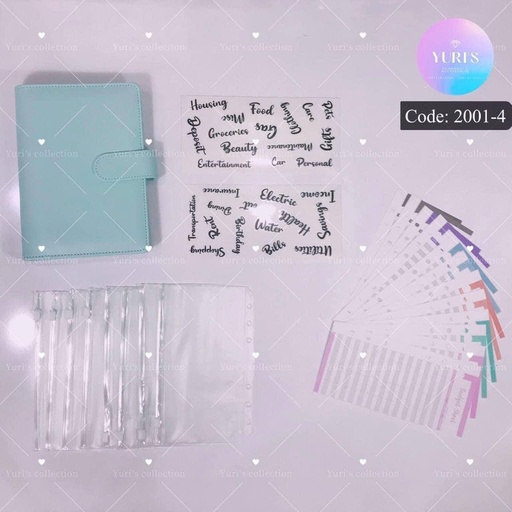 [2001-4] Budget Binder Normal \ SkyBlue 