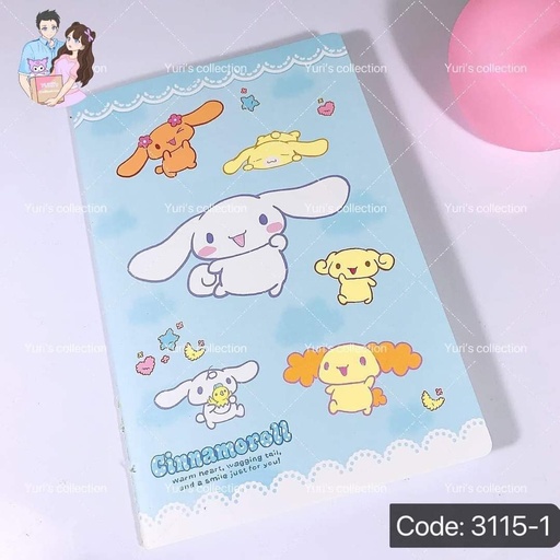 [3115-1] Sanrio A5 Notebook