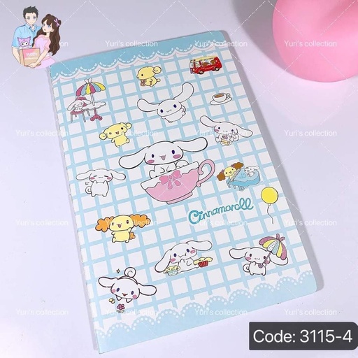 [3115-4] Sanrio A5 Notebook