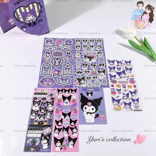 [3118-2] Sticker Set \ *Kuromi*
