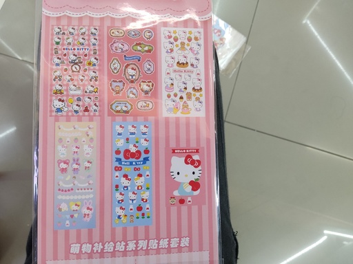 [3118-5] Sticker Set \ *HelloKitty*