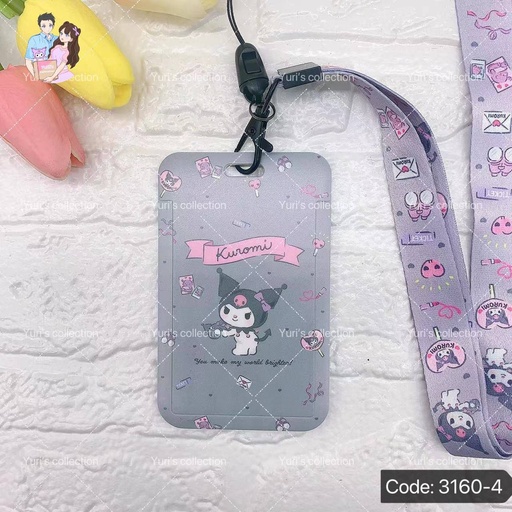 [3160-4] Kuromi Card Holder  