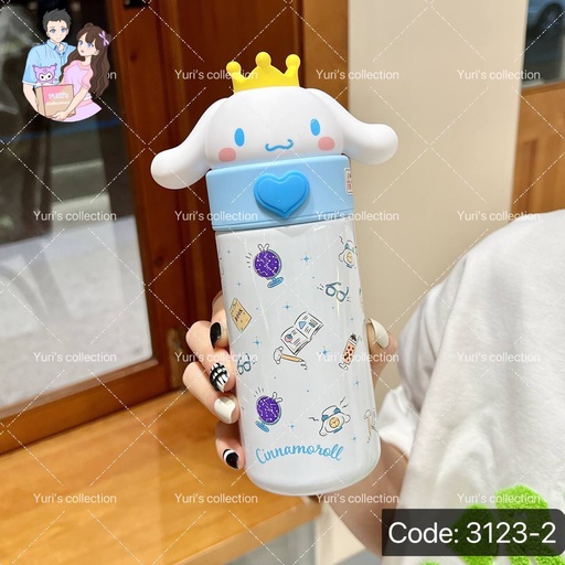 [3123-2] License Insulated Water Bottle 350mL\CM