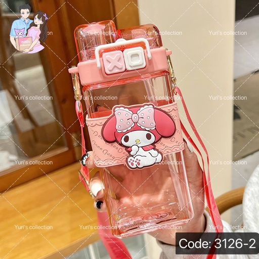 [3126-2] License Water Bottle 520mL\ MyMelody 
