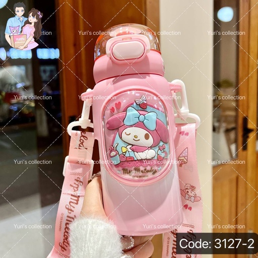 [3127-2] License Insulated Water Bottle 460mL\MM
