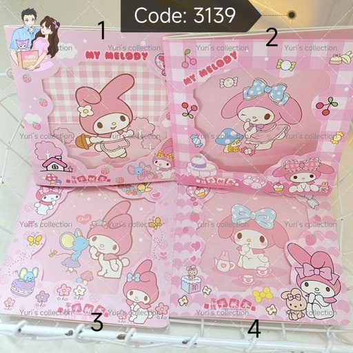 [3139-1] Mymelody NoteBook(Pink)