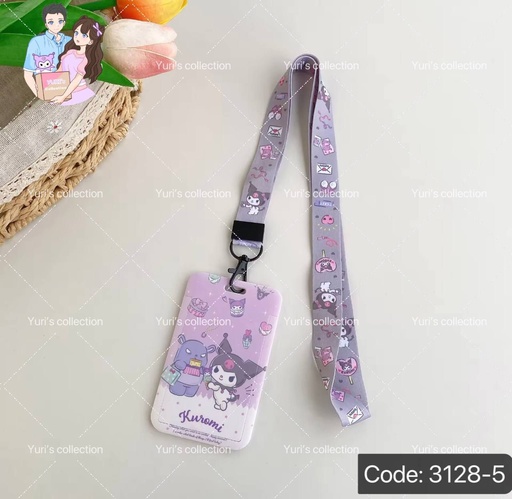 [3128-5] Kuromi Card Holder