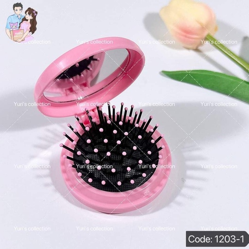 [1203-1] Comb Mirror \ Pink