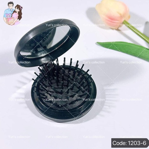 [1203-6] Comb Mirror \ Black