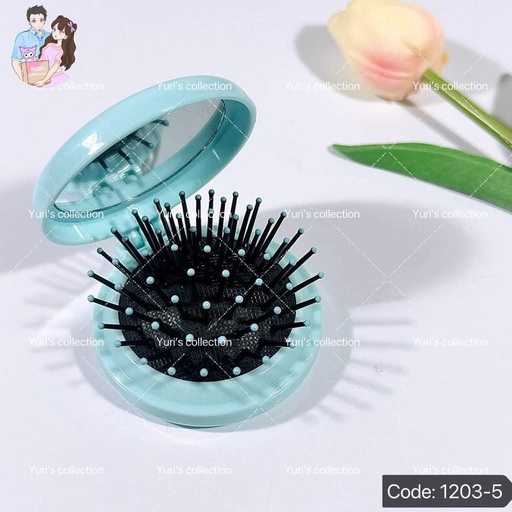 [1203-5] Comb Mirror \ Skyblue