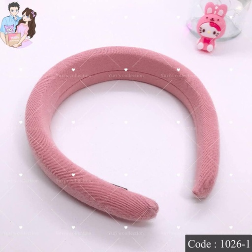 [1026-1] Headband \ *Pink*