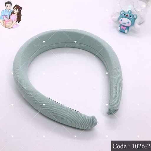 [1026-2] Headband \ *Light Blue*