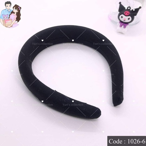 [1026-6] Headband \ *Black*