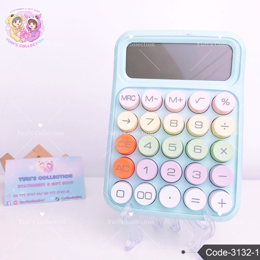 [3132-1] Calculator \ Blue 
